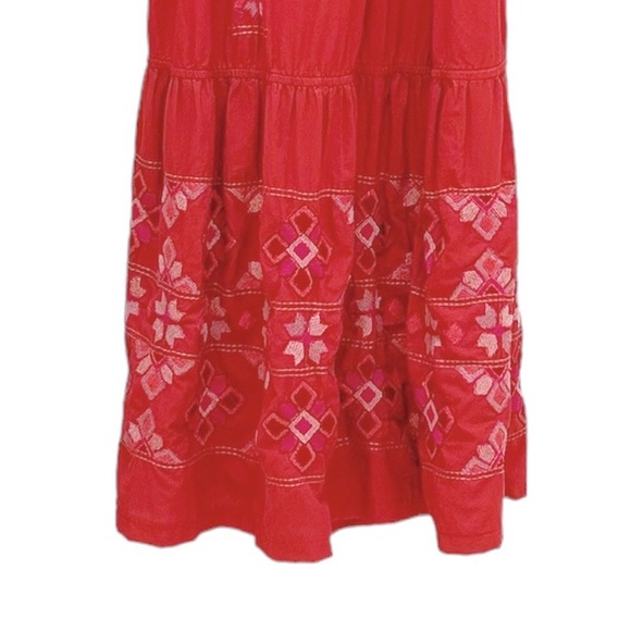 Zara Embroidered Maxi Dress - Picture 9 of 10